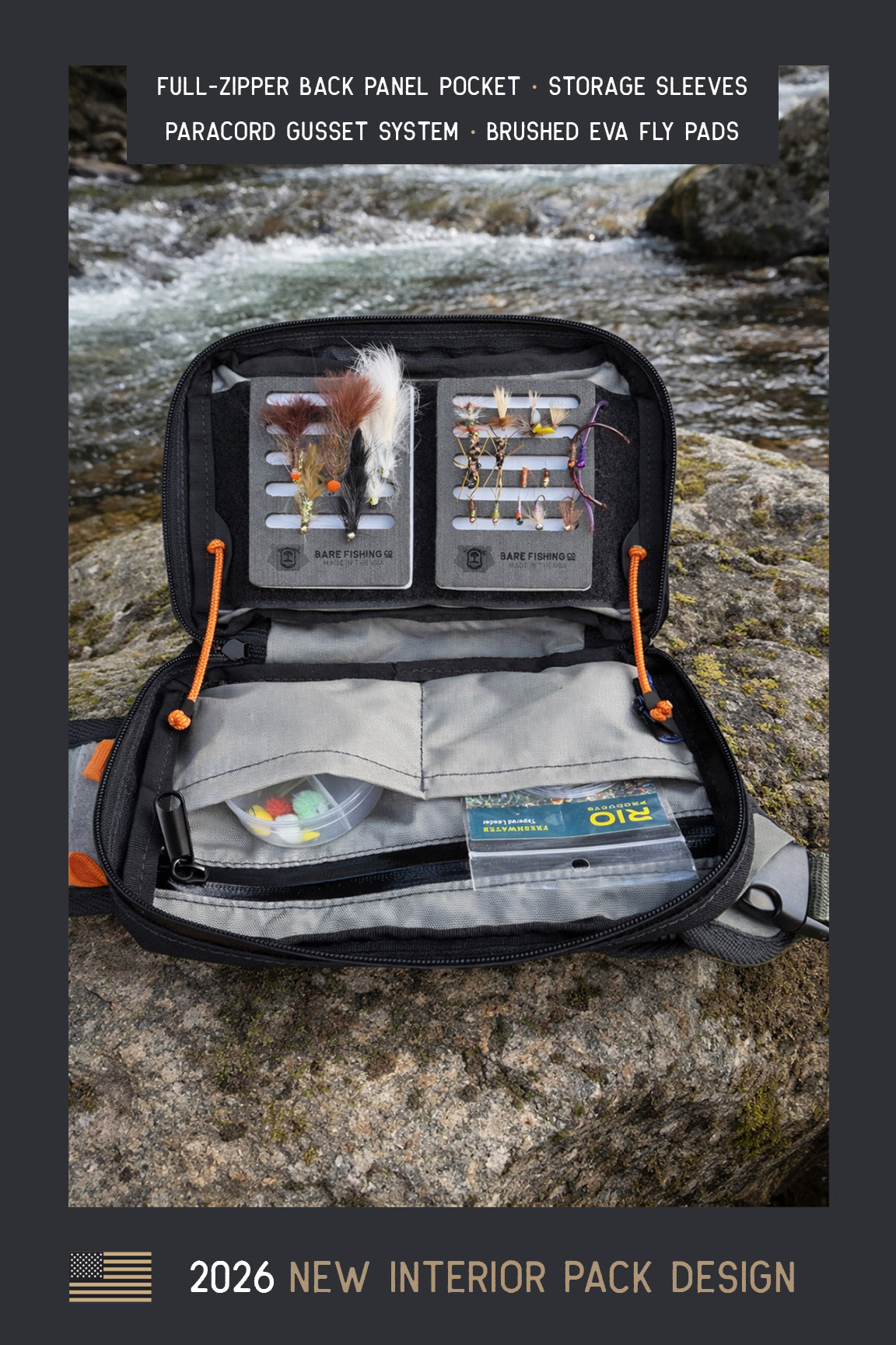 Bare Fishing Sling Pack 2.0 (Launching 2026)