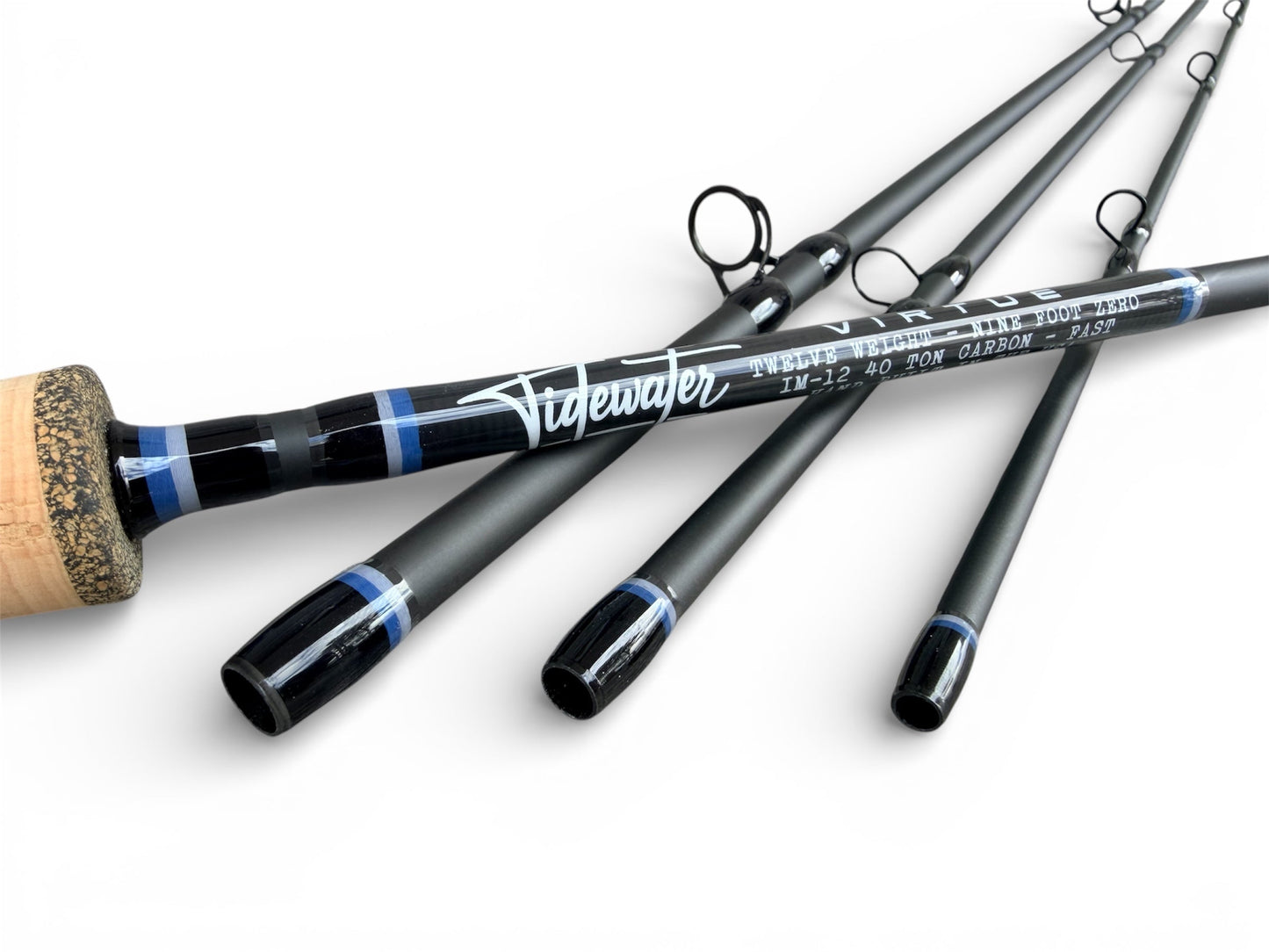 Tidewater Virtue 12wt 9ft - Blue Azul X Gray X Black
