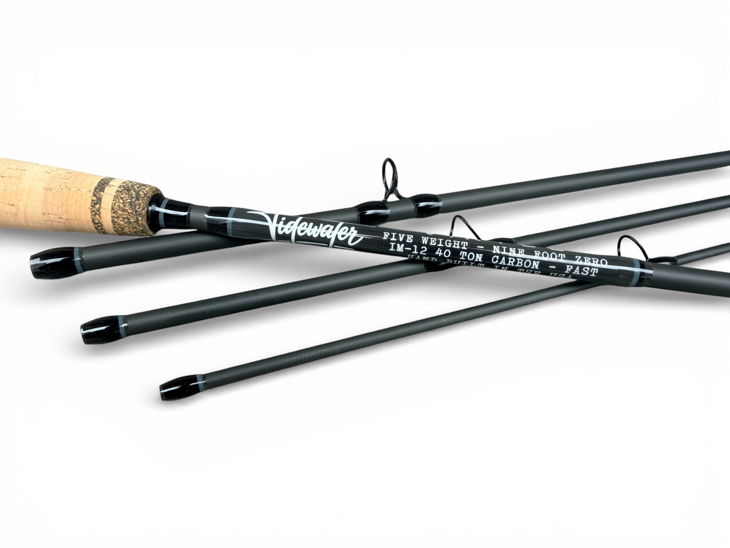 Tidewater Virtue 5wt 9ft - Blue Flame Burl X Dark Gray X Blackout